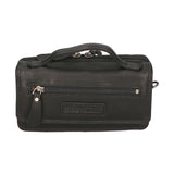 Borsa a tracolla da uomo in vera pelle RFID HILB-3351-NERO  Hill Burry