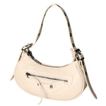 Galatea Borsa a spalla da donna Vera pelle 05708-D37 LATTE MILK Gave Lux