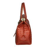 Deborah Borsa a mano da donna Pelle Croco Stampata 7727-C17 CUOIO COGNAC Gave Lux