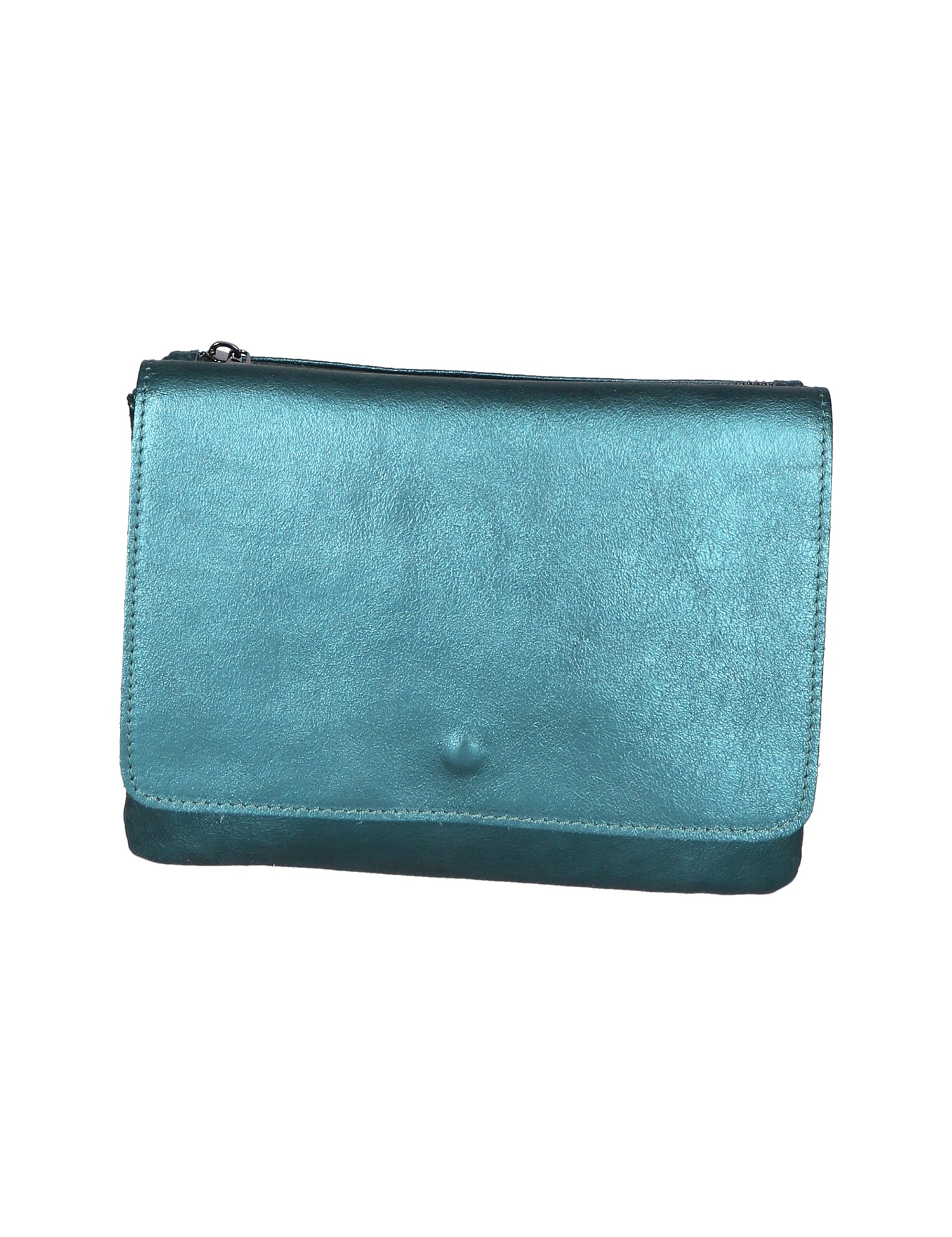 Angelica Pochette da donna Vera pelle 05413-L018 PETROLIO Gave Lux