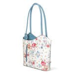 Elsa Borsa a spalla da donna Vera pelle 80056-D24 BLU JEANS Gave Lux