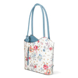 Elsa Borsa a spalla da donna Vera pelle 80056-D24 BLU JEANS Gave Lux