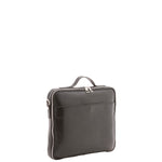 Borsa a mano unisex in vera pelle Made in Italy 4542-NERO Alessia Firenze