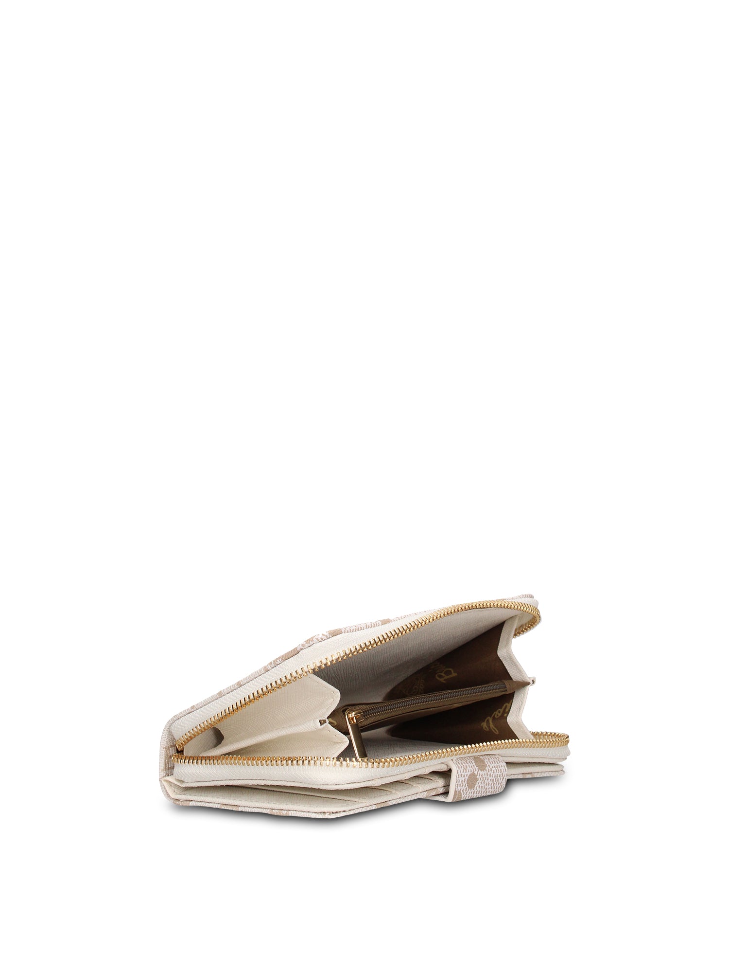 Portafoglio in Pelle Vegana Beige