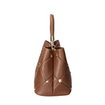 Althea Elite Borsa a mano da donna Vera pelle 03656-S11 TAUPE SCURO Chiara Ferretti