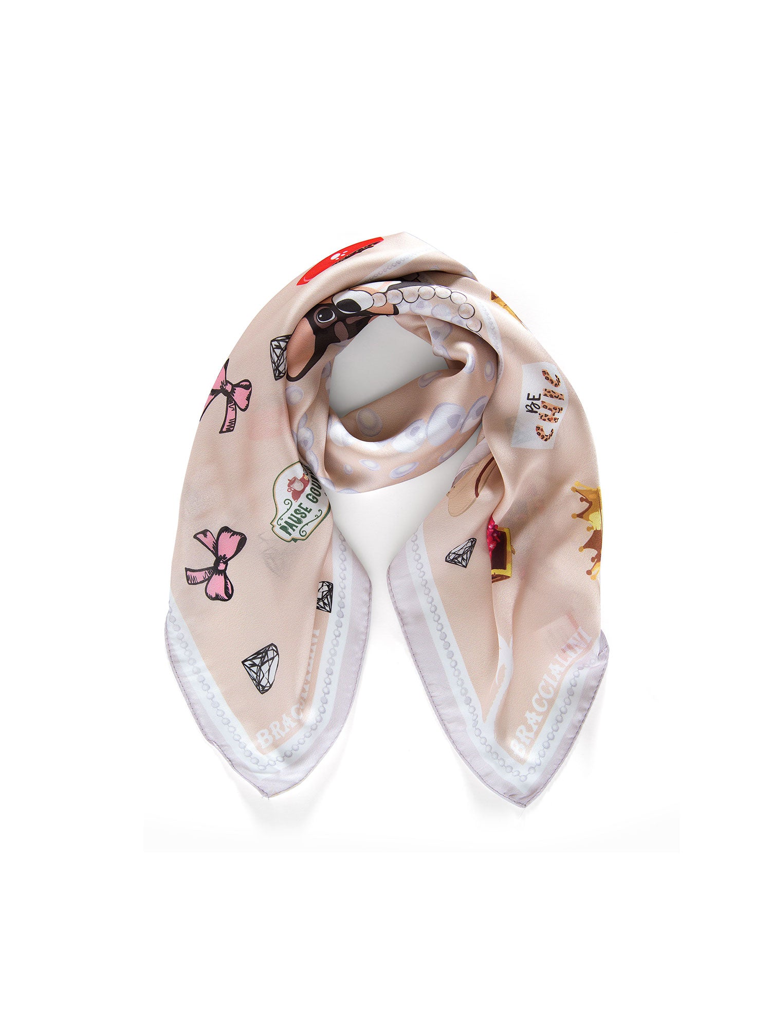 Lisbet Foulard da donna 100% Poliestere BFR325-UNICO Braccialini