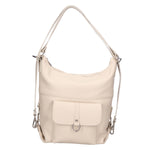 Kesha Borsa a spalla da donna Vera pelle 3301-BEIGE Gave Lux