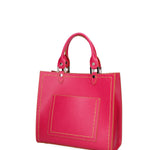 Borsa a mano da donna 100% vera pelle 07262-P 628 FUXIA Roberta Rossi