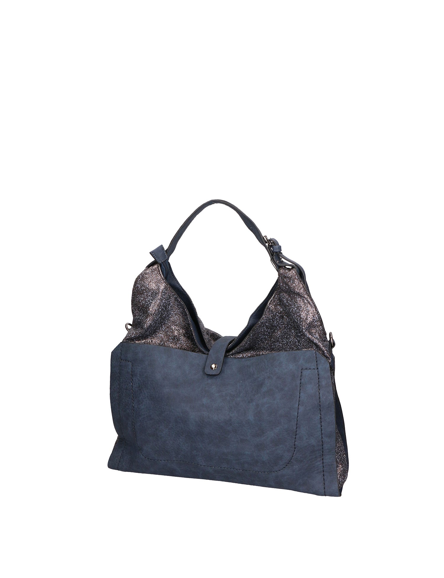 Edera Elite Borsa a spalla da donna Vera pelle LK0247-BLU Gave Lux