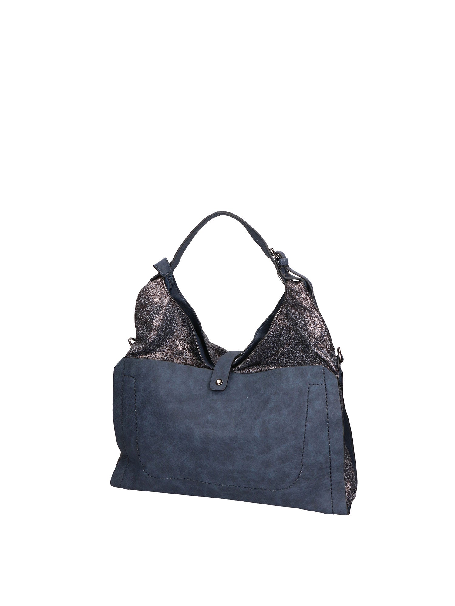 Edera Elite Borsa a spalla da donna Vera pelle LK0247-BLU Gave Lux