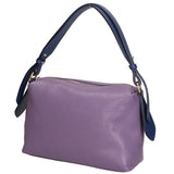 Vivienne Borsa a spalla da donna Vera pelle 06674-D87 VIOLET + D24 BLU Gave Lux