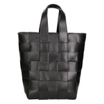 Borsa a mano da donna 100% pelle MYB-6026-FW-0000 NERO My Best Bag
