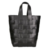 Borsa a mano da donna 100% pelle MYB-6026-FW-0000 NERO My Best Bag