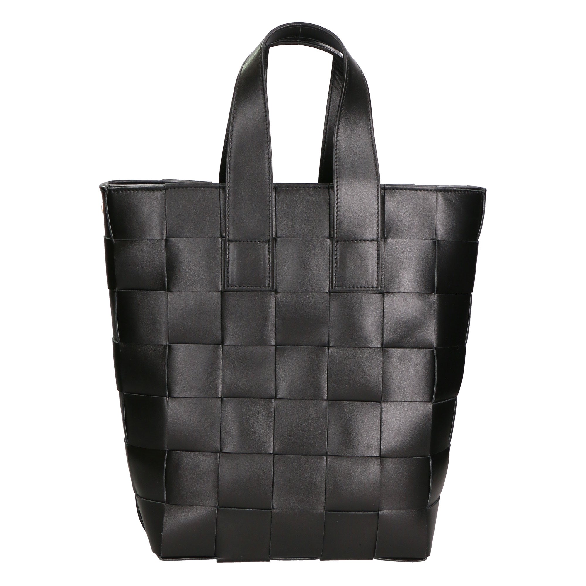Borsa a mano da donna 100% pelle MYB-6026-FW-0000 NERO My Best Bag