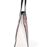 Mirabilia Borsa a mano donna Tela + Vera Pelle 5370-6-NERO Gave Lux