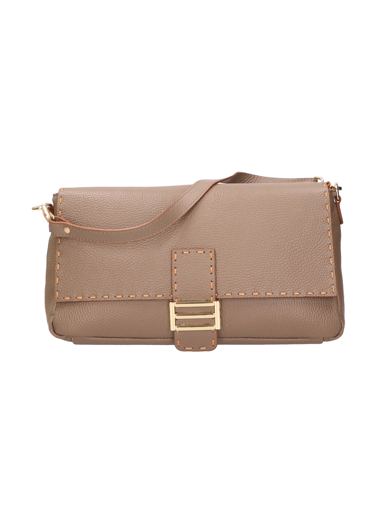 Walda Borsa a spalla da donna Vera pelle 06868-D40 TAUPE Gave Lux