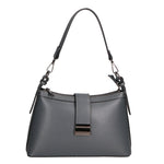 Aurelia Borsa a spalla da donna Vera pelle 05694-PL27 CENERE Gave Lux