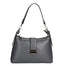 Aurelia Borsa a spalla da donna Vera pelle 05694-PL27 CENERE Gave Lux