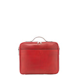 Borsa a mano unisex in vera pelle Made in Italy 4542-ROSSO Alessia Firenze