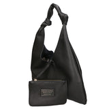 Gwenda Borsa a spalla da donna Vera pelle 06008-D28 NERO BLACK Gave Lux