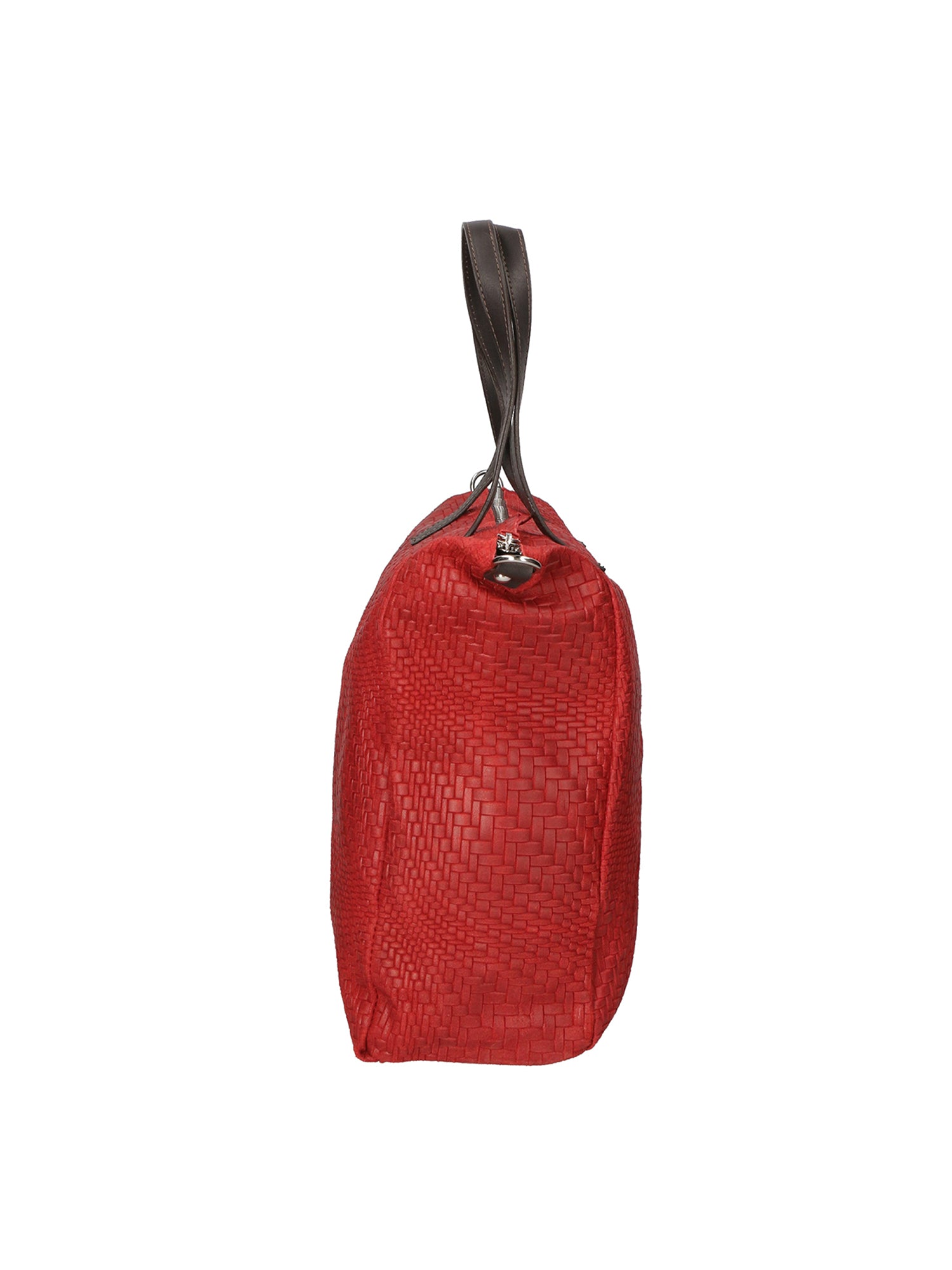 Emerenziana Borsa a spalla da donna Vera pelle 80058-ROSSO Gave Lux