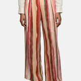 Pantaloni in Viscosa Fucsia