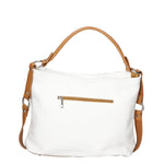 Emily Borsa a spalla da donna Vera pelle 80064-D17 CUOIO D01 BIANCO Gave Lux