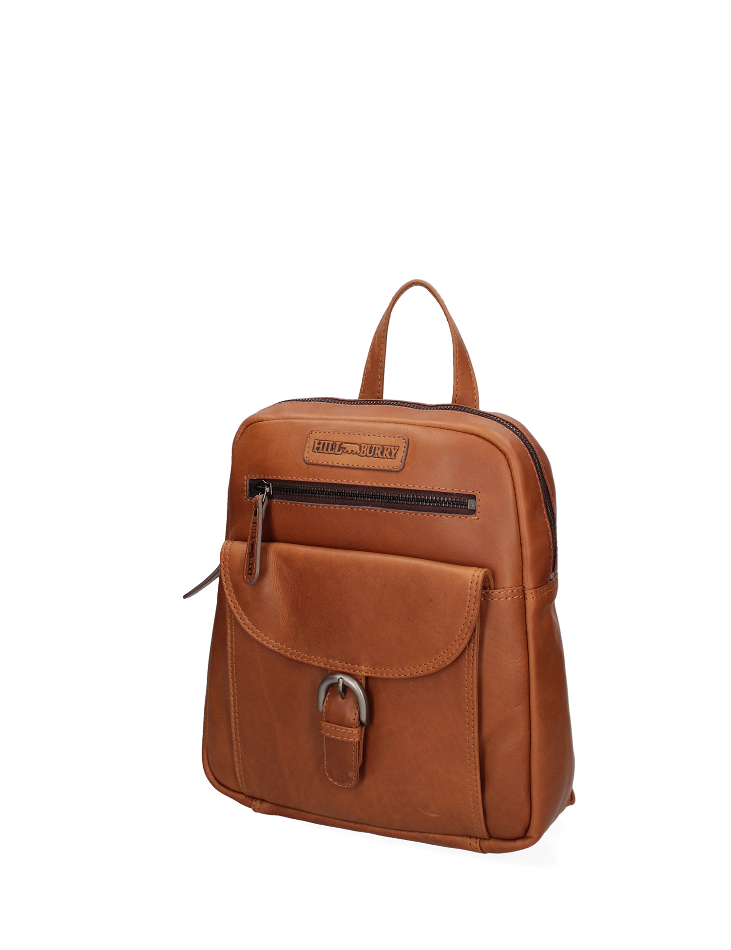 Zaino da uomo in vera pelle Casual HILB-1715-CUOIO Hill Burry