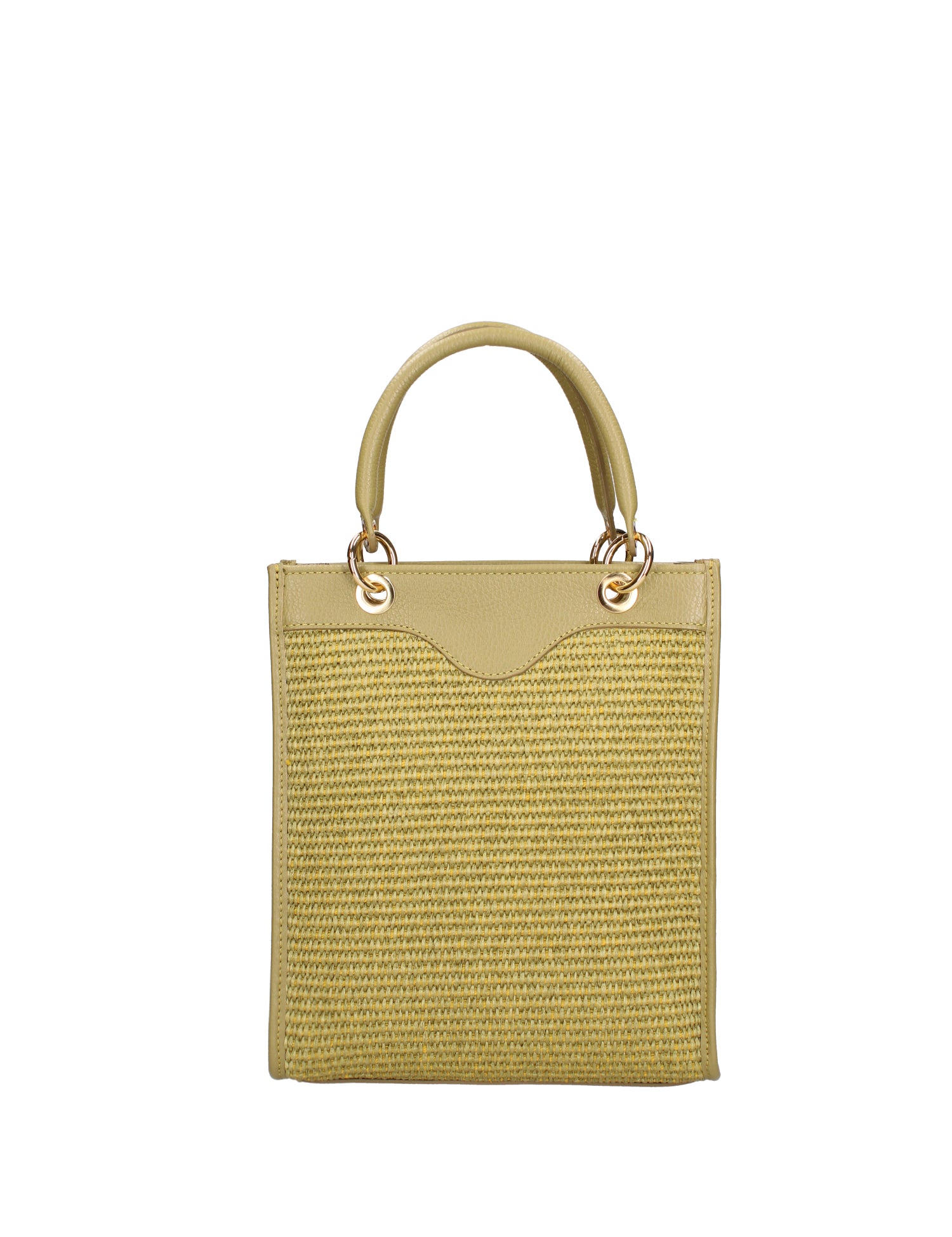 Borsa a mano da donna Misto pelle e tessuto 07149-D105 IRIDE Roberta Rossi