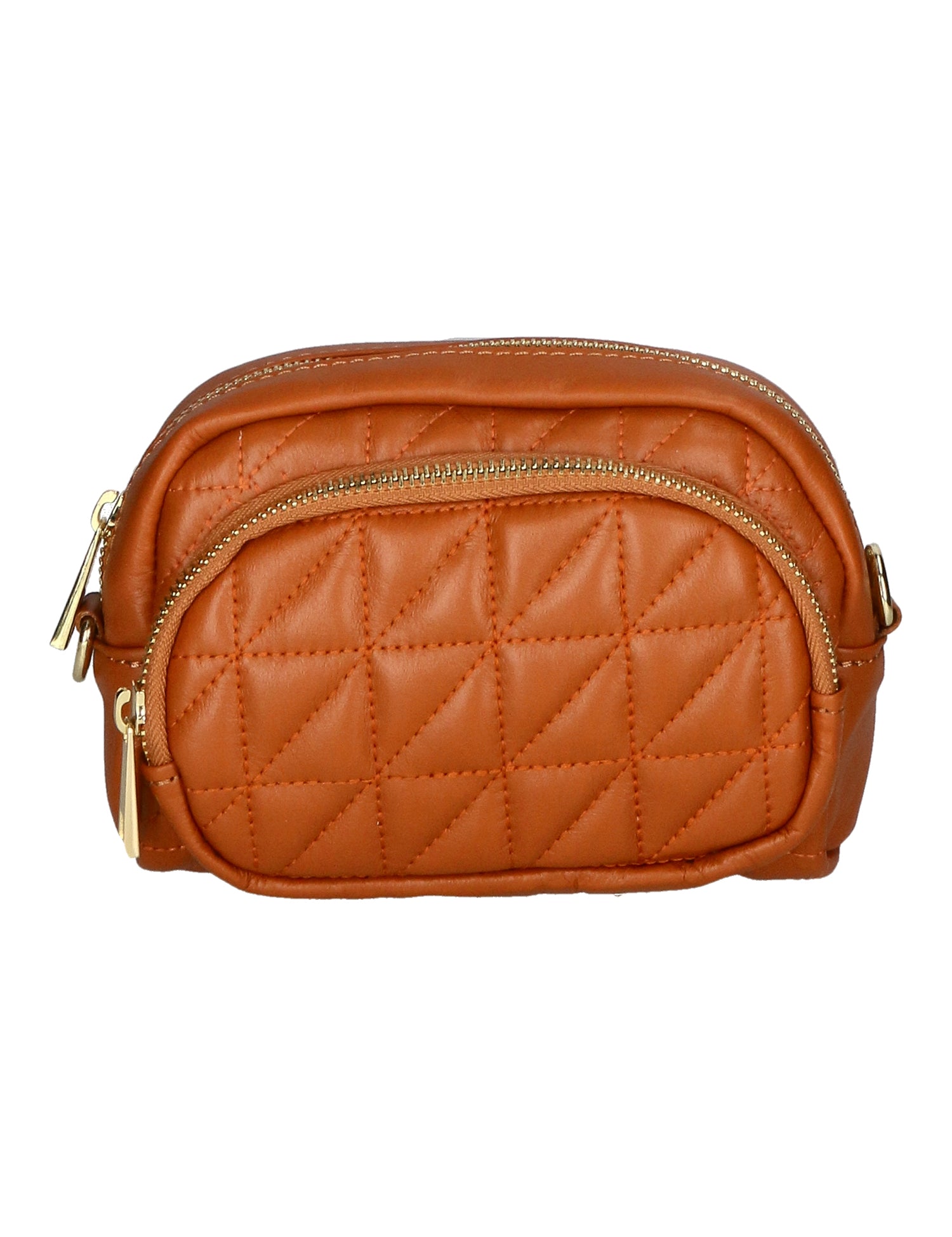 Ancilla 05305-S44 CUOIO Pochette da donna in vera pelle Gave Lux