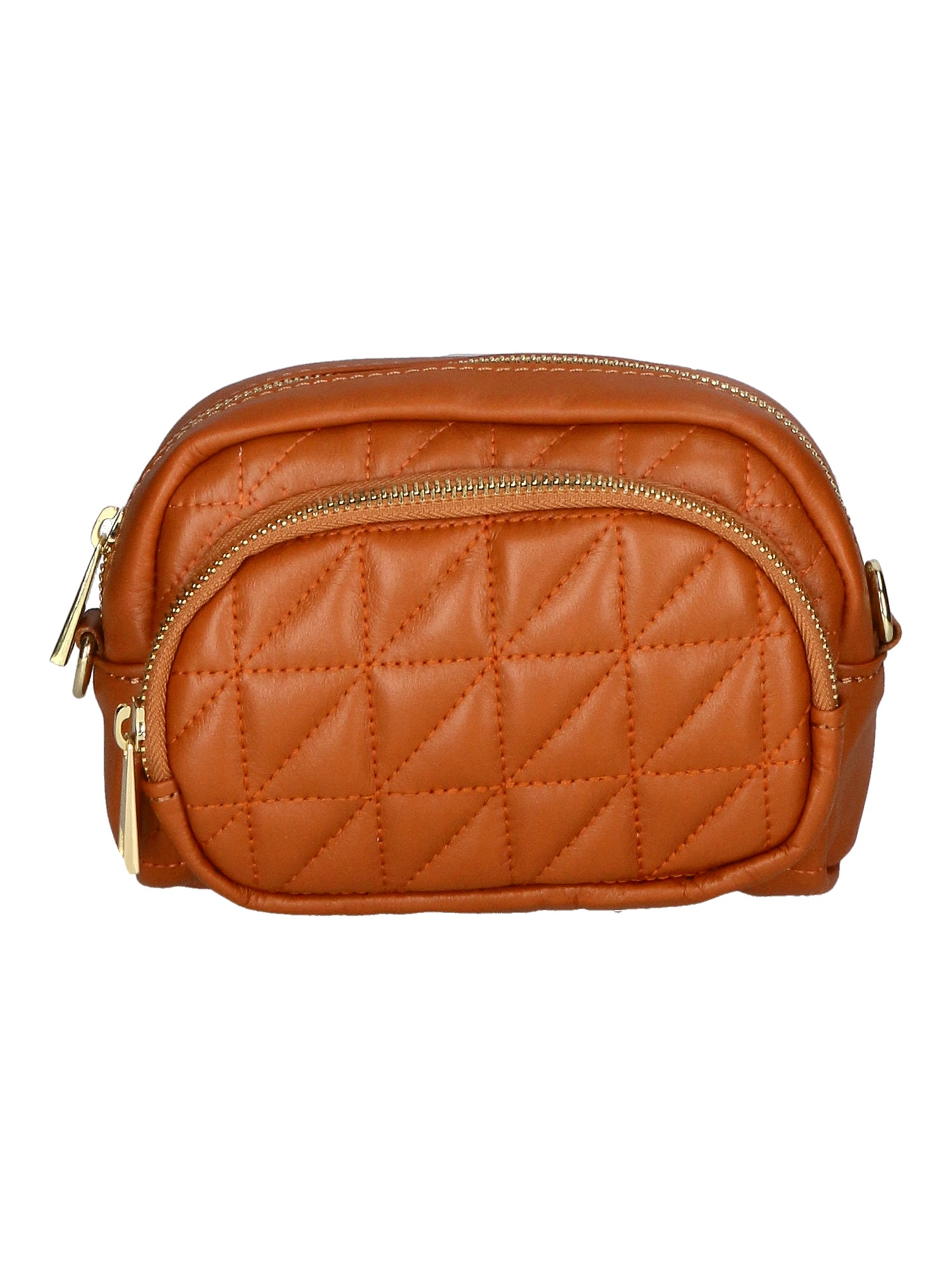 Ancilla 05305-S44 CUOIO Pochette da donna in vera pelle Gave Lux