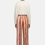 Pantaloni in Viscosa Fucsia