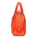Borsa a mano da donna 100% vera pelle MYB-6008-FW-D35 PAPAYA PAPAYA My Best Bag
