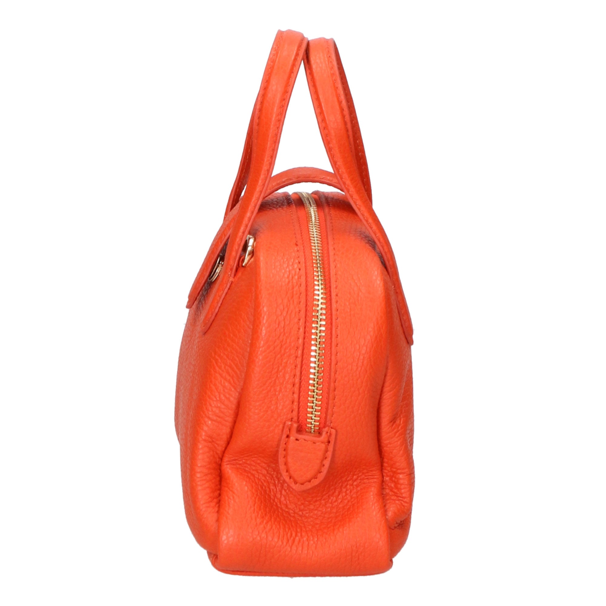 Borsa a mano da donna 100% vera pelle MYB-6008-FW-D35 PAPAYA PAPAYA My Best Bag