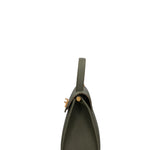 Borsa a Mano in Vera Pelle Verde
