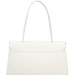 Borsa a Mano in Vera Pelle Bianco