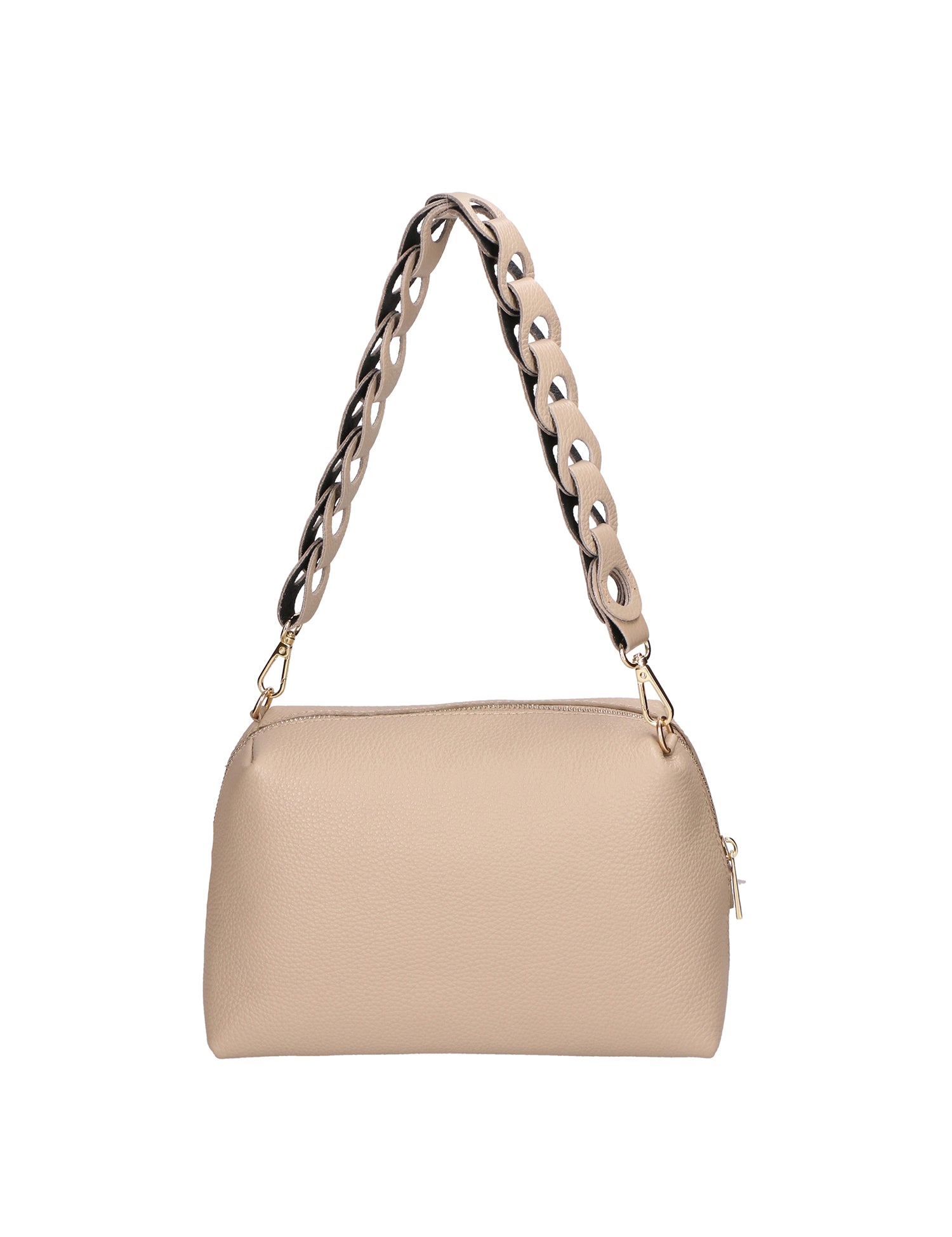 Livia Borsa a spalla da donna Vera pelle 06443-CAPPUCCINO Gave Lux