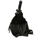 Firenze Borsa a mano da donna Vera pelle 01838-D28 NERO BLACK Gave Lux
