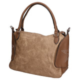 Rosa Borsa a mano da donna Ecopelle 8016-TAUPE Gave Lux