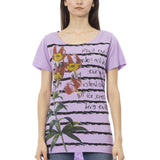 T-shirt da donna Misto Poliestere + Cotone