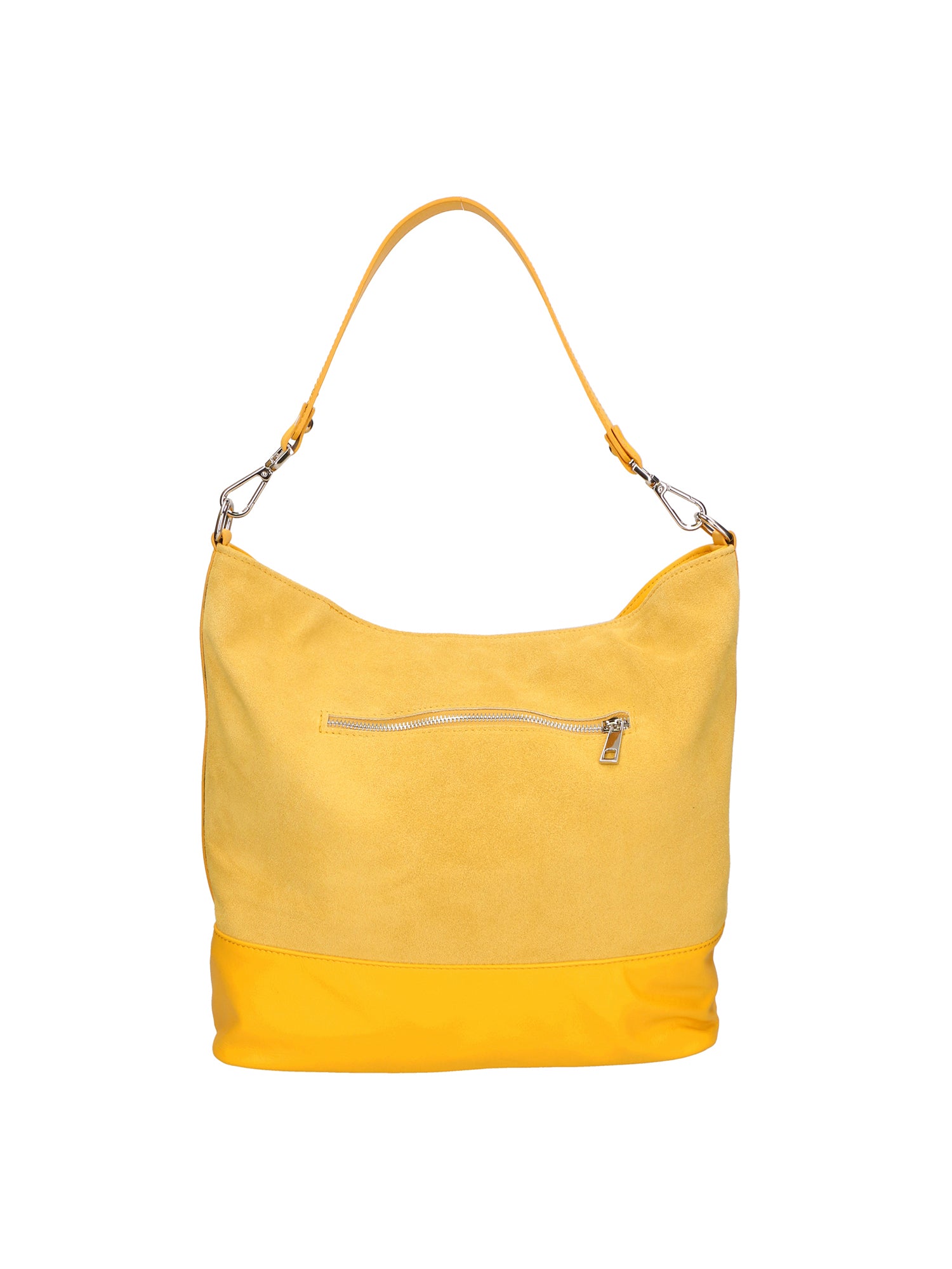 Graziana Borsa a spalla da donna Vera pelle 05960-51 GIALLO 04 GIALLO Gave Lux