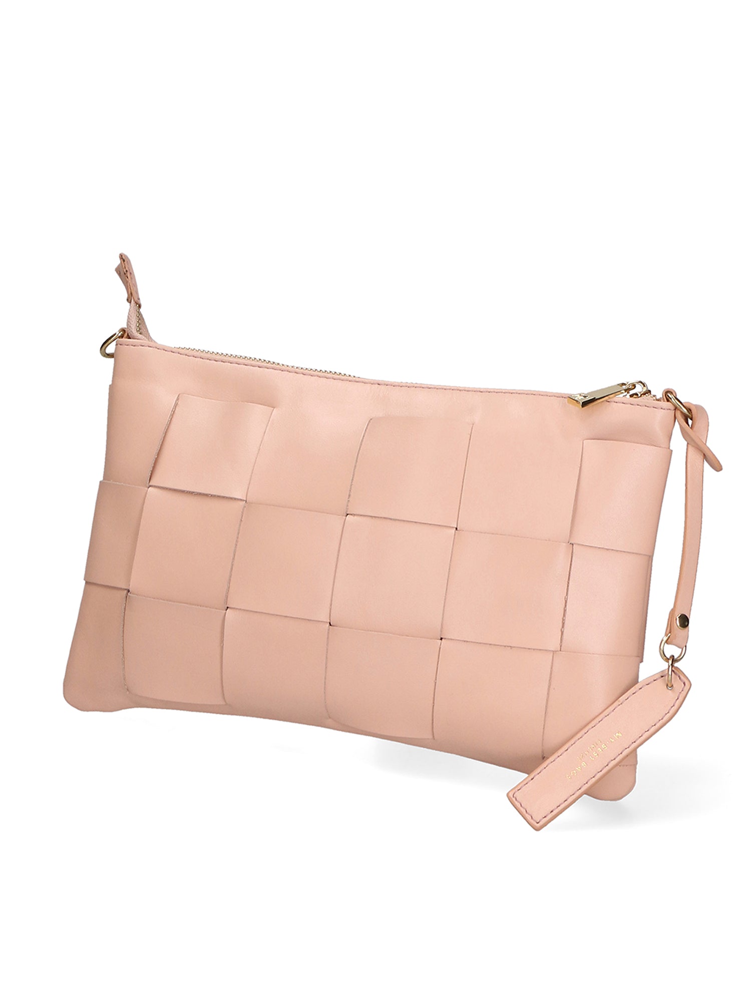 Borsa a mano da donna Vera pelle MYB-7056-SS-ROSA+BEIGE My Best Bag