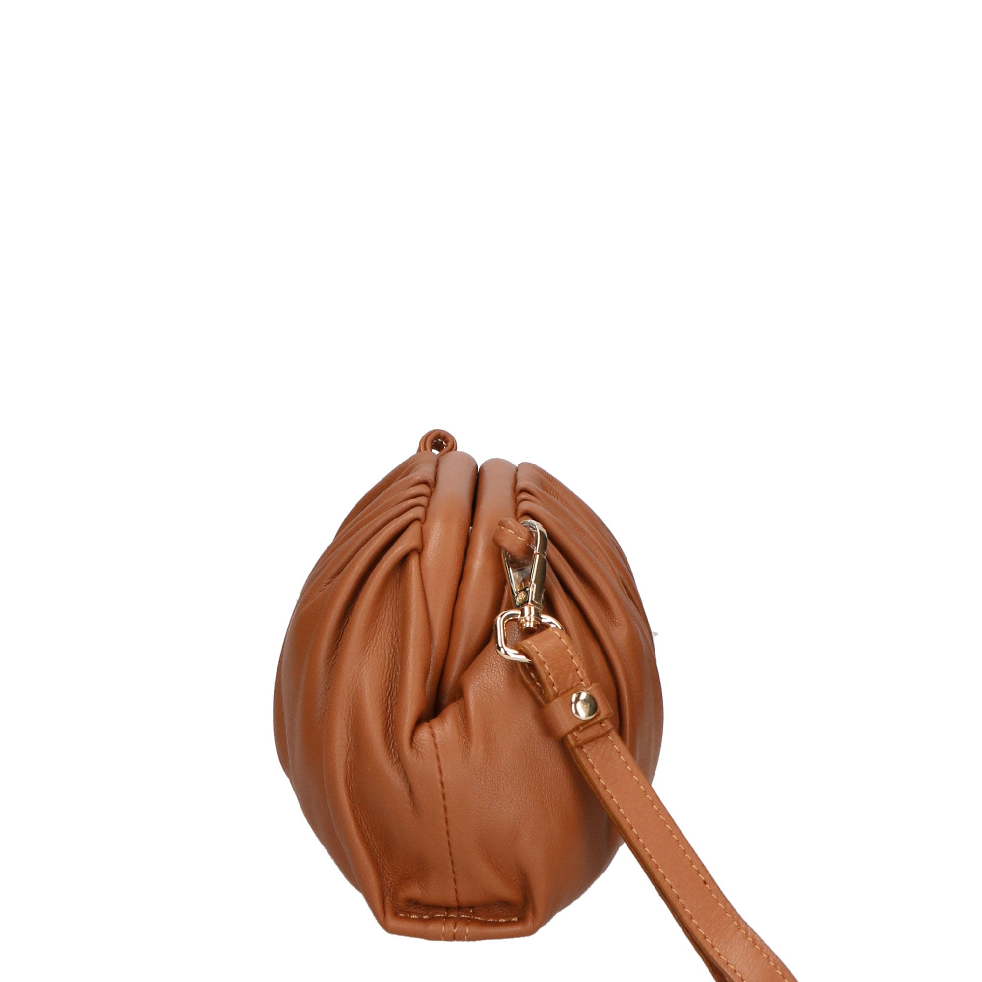 Borsa a tracolla da donna 100% pelle MYB-7009-SS-COGNAC 21 My Best Bag