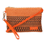 Pochette da donna in paglia Made in Italy MYB-05375-SS-ARANCIO STRAW My Best Bag