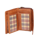 Portafoglio unisex in vera pelle Made in Italy SN2827847-TAN Santini Firenze