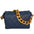 Adriana Borsa a mano da donna Vera pelle 04539-S24 BLU JEANS Gave Lux