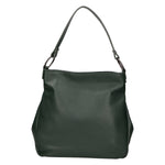Bea Borsa a spalla da donna 100% pelle 05710-D14 VERDE SCURO DARK GREEN Gave Lux