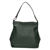 Bea Borsa a spalla da donna 100% pelle 05710-D14 VERDE SCURO DARK GREEN Gave Lux
