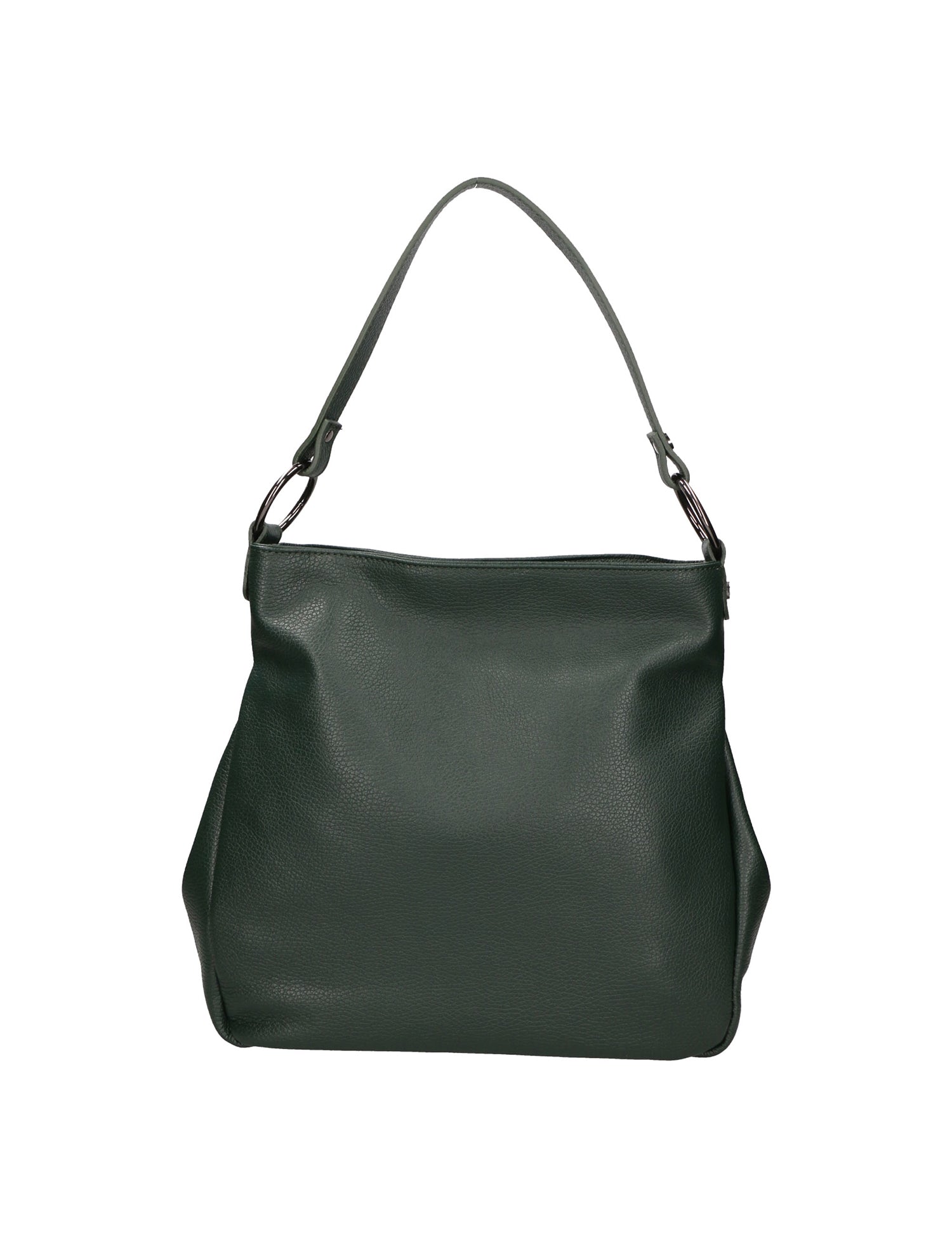 Bea Borsa a spalla da donna 100% pelle 05710-D14 VERDE SCURO DARK GREEN Gave Lux