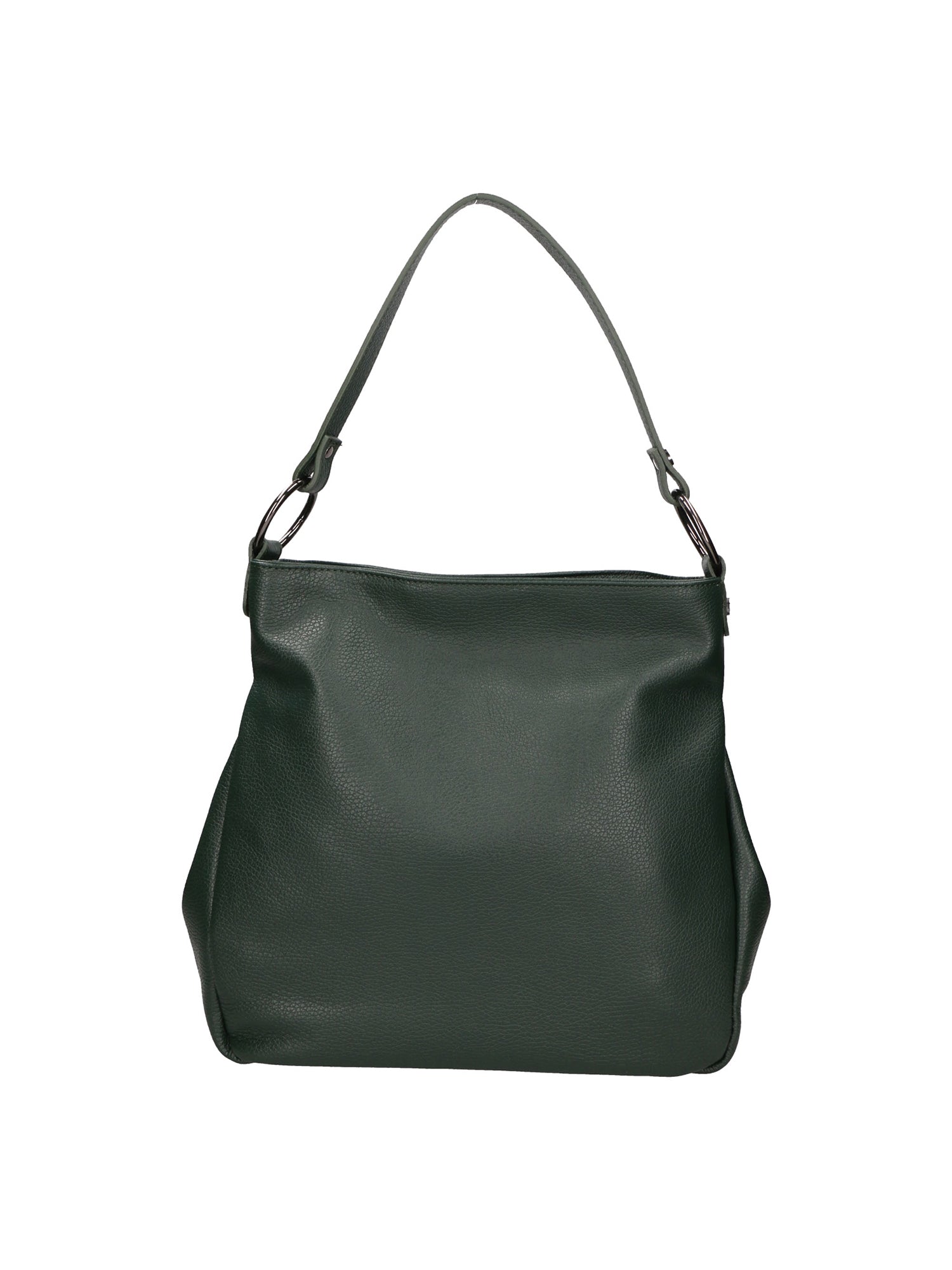 Bea Borsa a spalla da donna 100% pelle 05710-D14 VERDE SCURO DARK GREEN Gave Lux